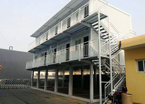 China Windproof Moving House Container Galvanized Steel Colorful Decoration Design factory
