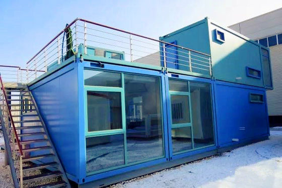 China Customized Self - Regulating Prefab Commercial Buildings Anti Earthquake With Bathroom factory