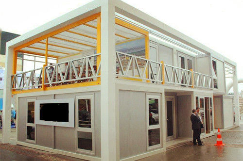 China Innovative Unique Container Warehouse Group With Kitchen For Construction Company factory