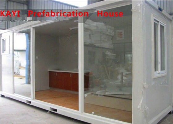 China Combined Custom Container House , Lightweight Single Container House With Bedroom factory