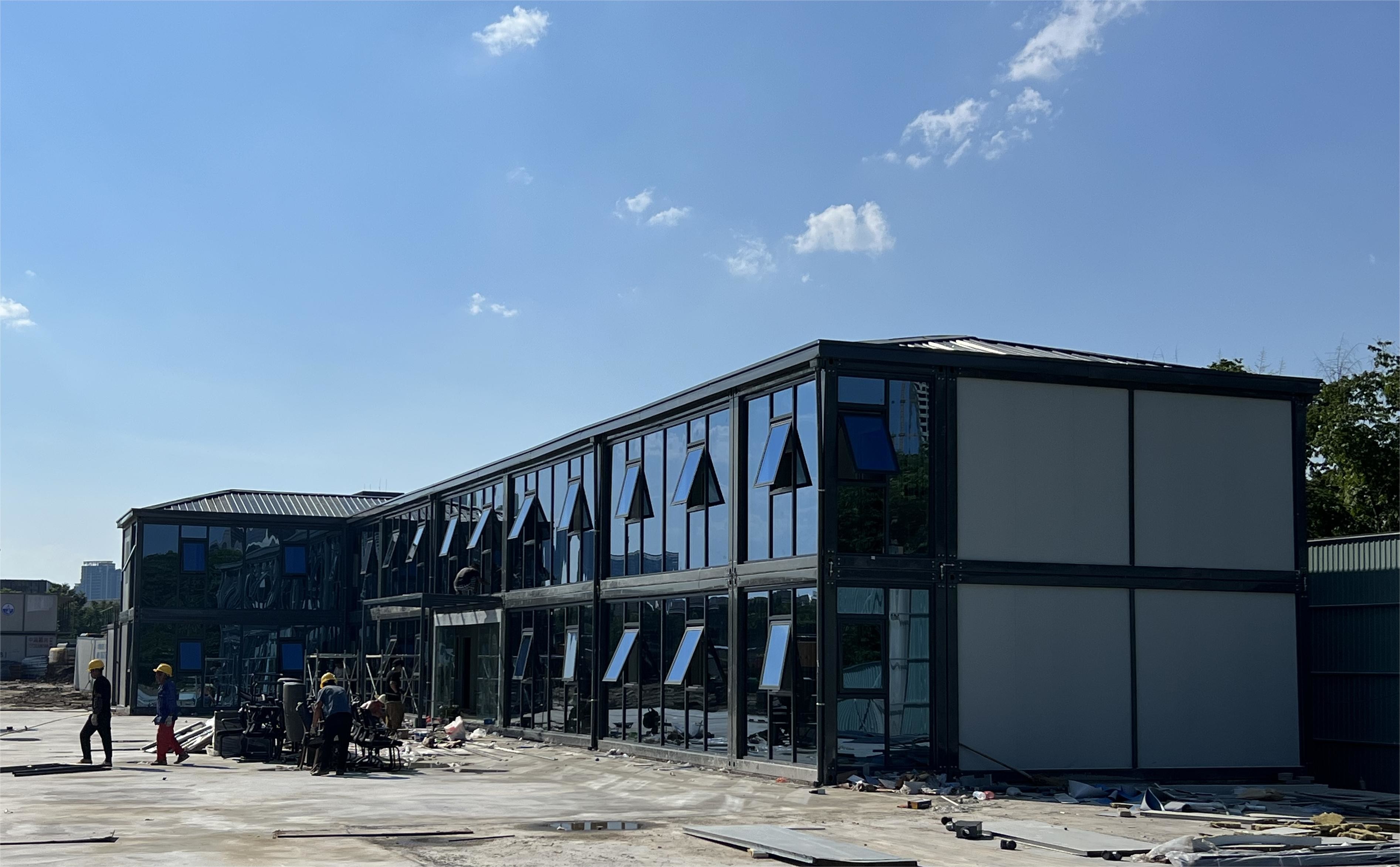 quality Prefabricated Container House factory