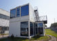 Steel Door Prefab Container House With Double Glazing Glass Wall And Window supplier