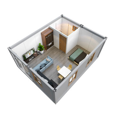 Construction Real Estate In China House Container 3 Bedroom Homes 20ft Expandable Container House For Sale