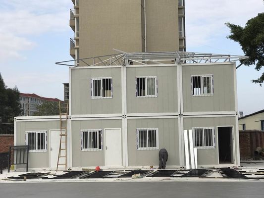 BOX SPACE Fire Proof Heat Insulation Prefab Steel Structure Residential Building Modular Homes/House/Building