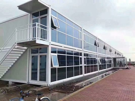Luxury Detachable Container House Modular Glass Wooden Tiny Living Prefab Homes