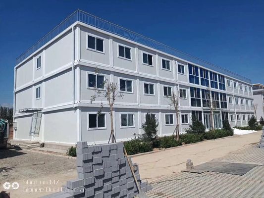 Multistory Detachable Container Houses , 20ft Prefab Cabin Container House
