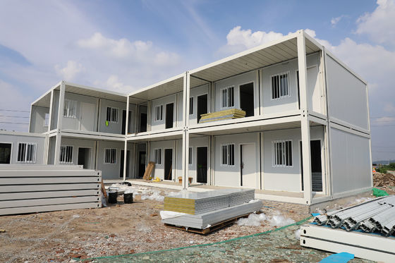Detachable Prefabricated Shipping Container Houses Anti Seismic Mobile Prefab Homes