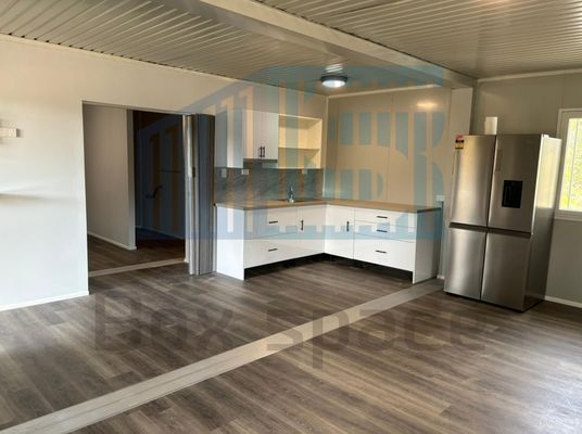 BOX SPACE Wholesale Price Shipping Container 40ft House Innovations Good Price Prefab House Container Home With Kitchen