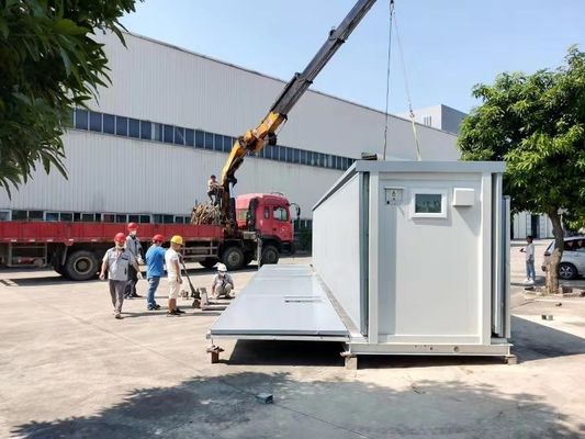 Prefabricated Expandable Container House 40ft Steel Luxury Villa Home
