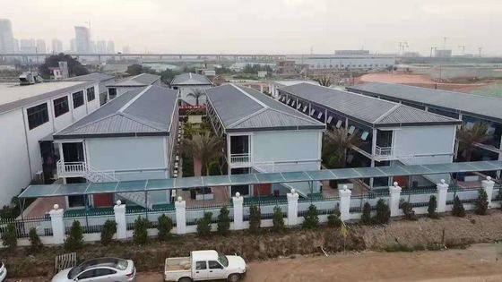 Indonesia Style Quickly Assemble And Removable Prefabricated House For Dormitory Using