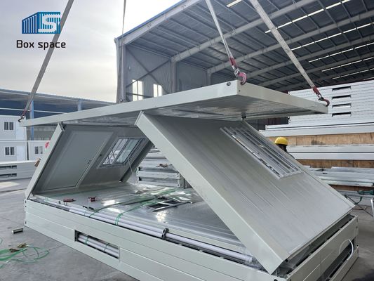 Tiny House Z Foldable Container House Modular Prefab Office Dormitory Folding Container House