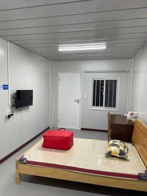 Movable 20ft Container House For Student Apartments Site Dormitory