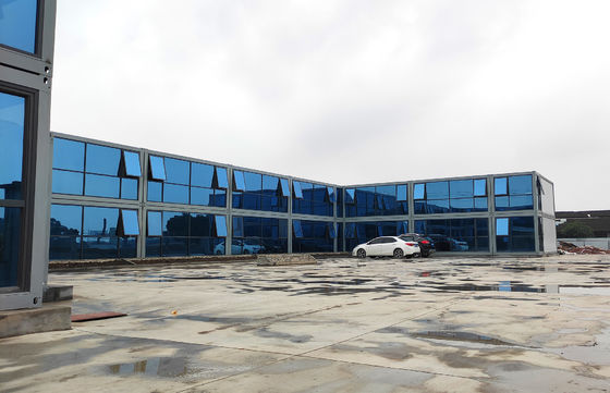 Resistente Al Viento Flat Pack Sitio Office Container Desmontable 20ft