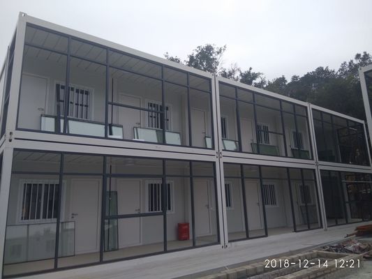 BOX SPACE Mineral Camp Container Dormitory Luxury Prefab Tiny 20 40 FT Modular Container Home Portable Site Office