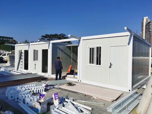 Container House For Workers Container Van Office In Philippine For Mining Site 2 Storey Dormitory