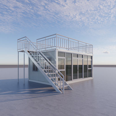 BOX SPACE Low Price Modular Portable Homes Detachable Prefab Container House Prefabricate Tiny Houses For Worker Camp