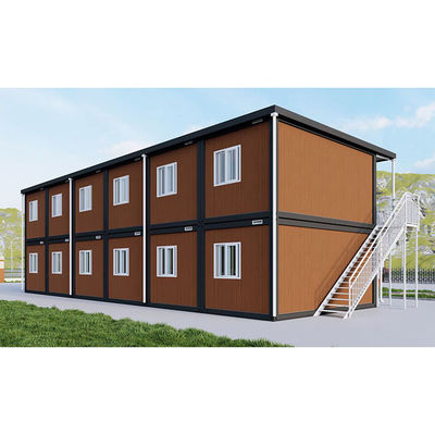 2024 Modern Steel Flat Pack Container House Pre-Construction Labor Dormitory Customizable Ready-Made Living Space