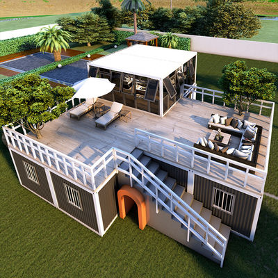 Portable Inflatable Bubble House 2 Storey Detachable Container Home Modular Prefabricated Portable Foldable House