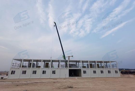 Low Price Hospital Red Cross Isolation Ward Isolation Fitted Detachable Clinic Container Flat Pack Container House
