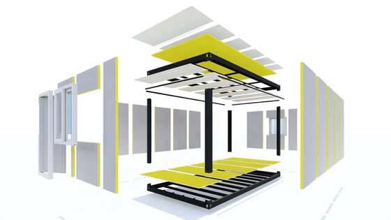 Boxspace Casas Prefabricadas Prefabricated Tiny 2 Bedroom Modular Prefab House Luxury Living 20 Foot Mobile Container Home