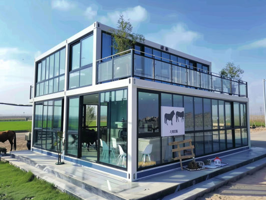 Container House Project Of Family Travel Bed And Tiny House As A Dormitory Or Office