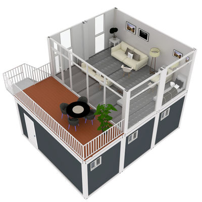 China Made Prefab Shipping Container Homes Flat Pack Mobile Container Family Living Home hurricane proof prefab house