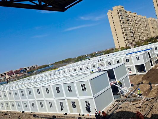 High-End Luxury Container House Modular Prefab Casa Cubica Container Home Prefab Houses With 4 Bedrooms And Balcony