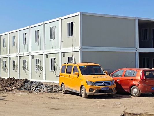 Direct Sales Reasonable Price House Container 20' Manufacturer Low Price 2 Storey Container House Modular House