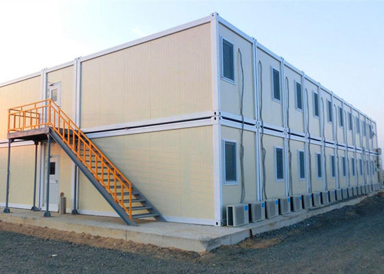 China Economical Practical Steel Container Houses , Safe Steel Shipping Container Homes factory