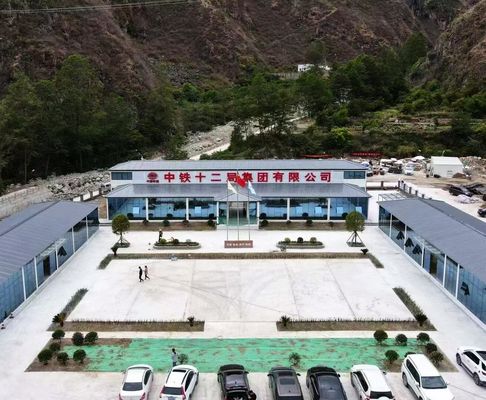 Q235B Galvanized Steel Frame Prefab Kit House Miniature House Model Sip Panel House Kit Container Van Office