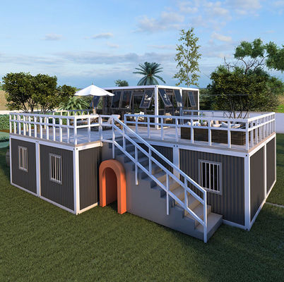 Inflatable Container Home Portable Inflatable Bubble House 2 Storey Detachable Container Home ...