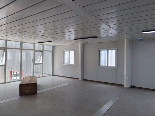 Prefab Modular Office Building Modular Office Workstations and canteen ...
